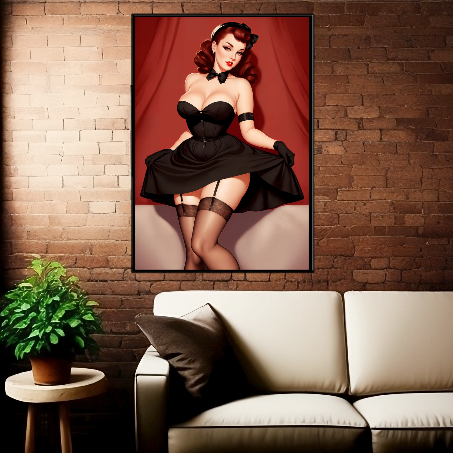 The Daily Pinup #101 - Pulp Beauty Wall Art