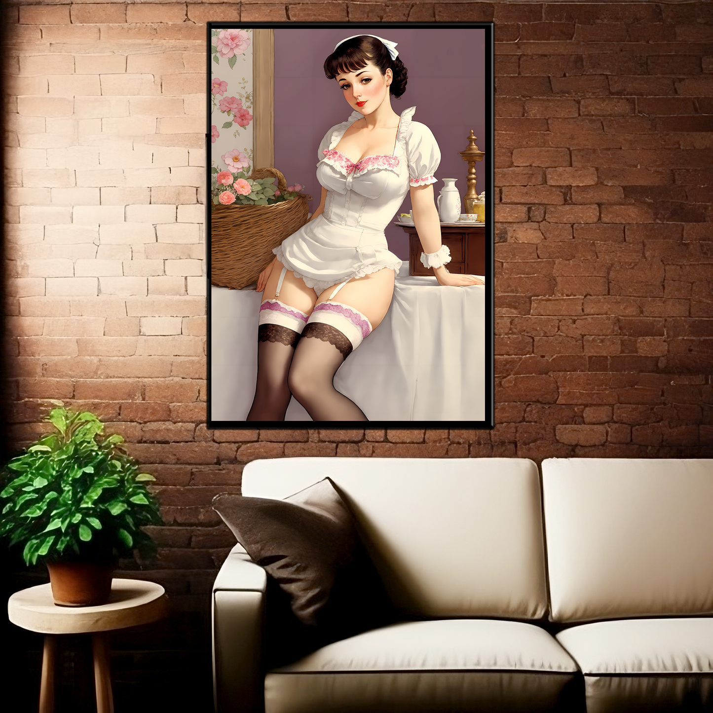 Daily Pinup #21 - The Maid Wall Art