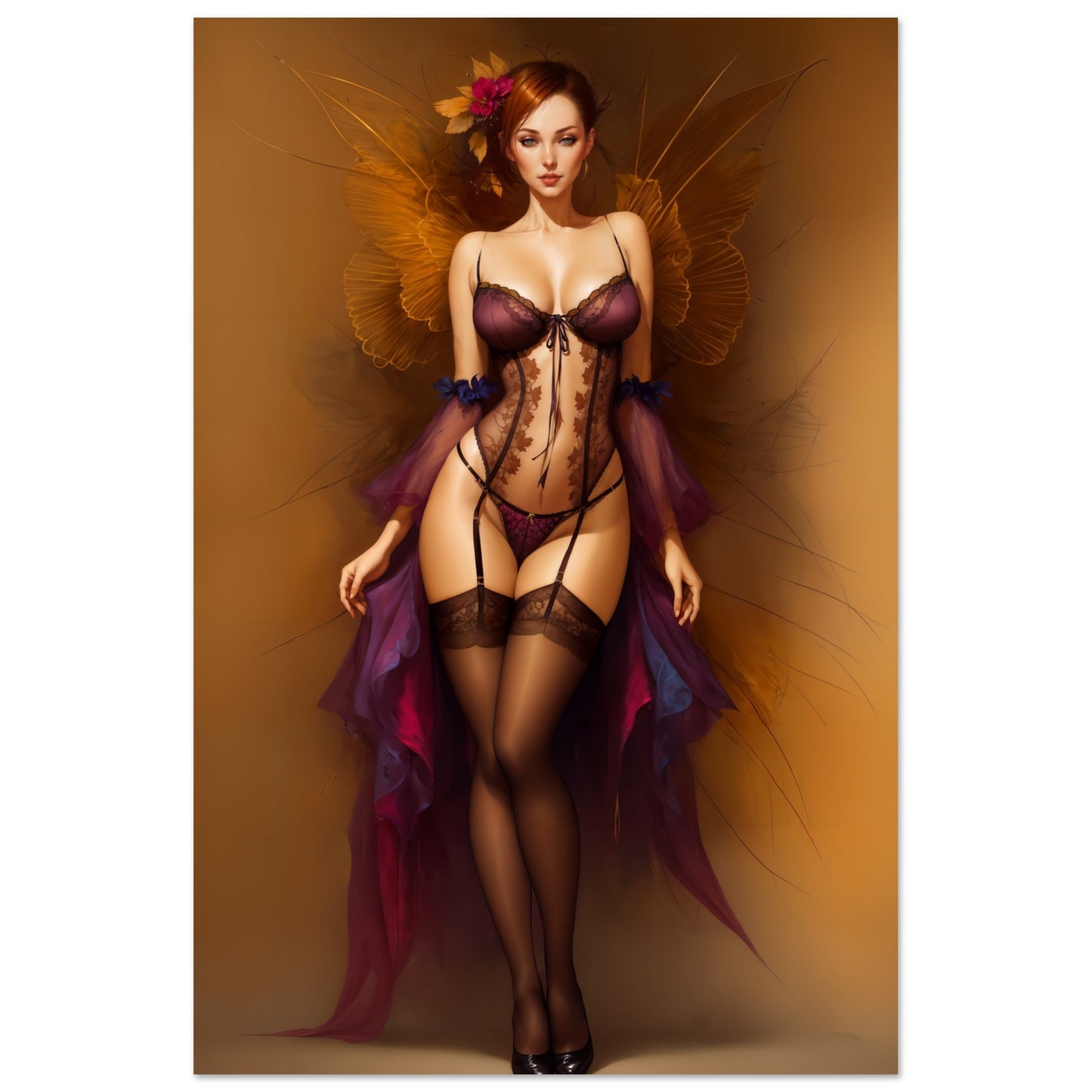 The Daily Pinup #91 - The Lingerie Fairy Wall Art