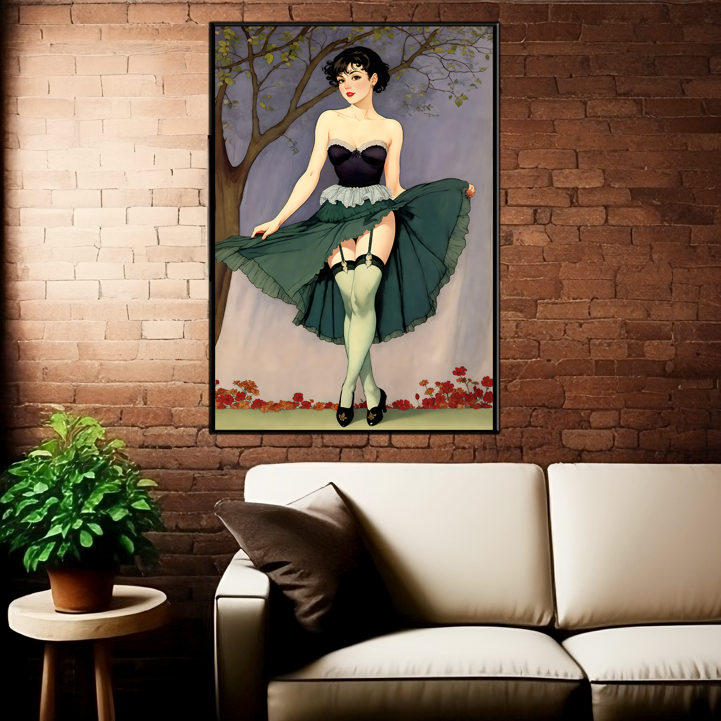 Daily Pinup #61 - Simpler Times Wall Art