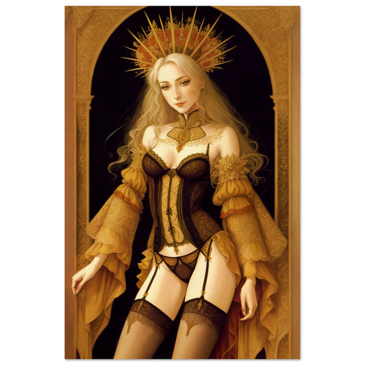 The Daily Pinup #84 - High Priestess Wall Art