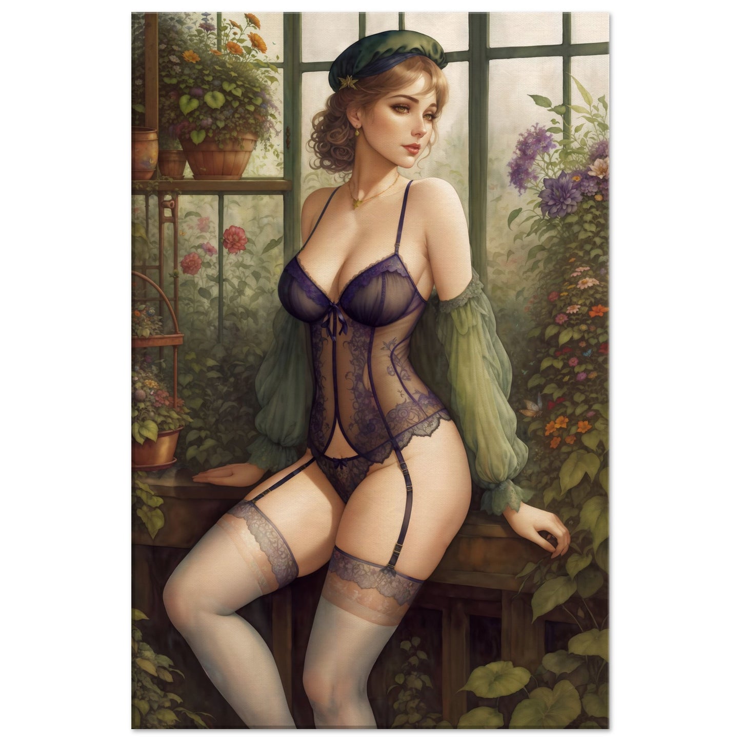 The Daily Pinup #93 - Greenhouse Wall Art