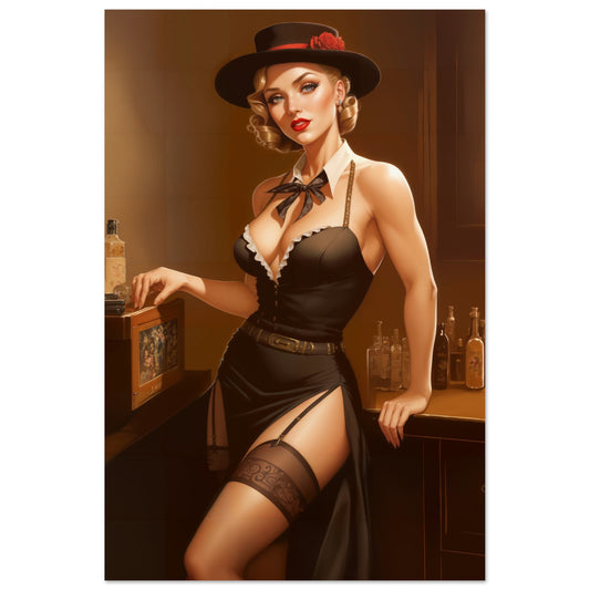 The Daily Pinup #97 - Gangster Gal Wall Art