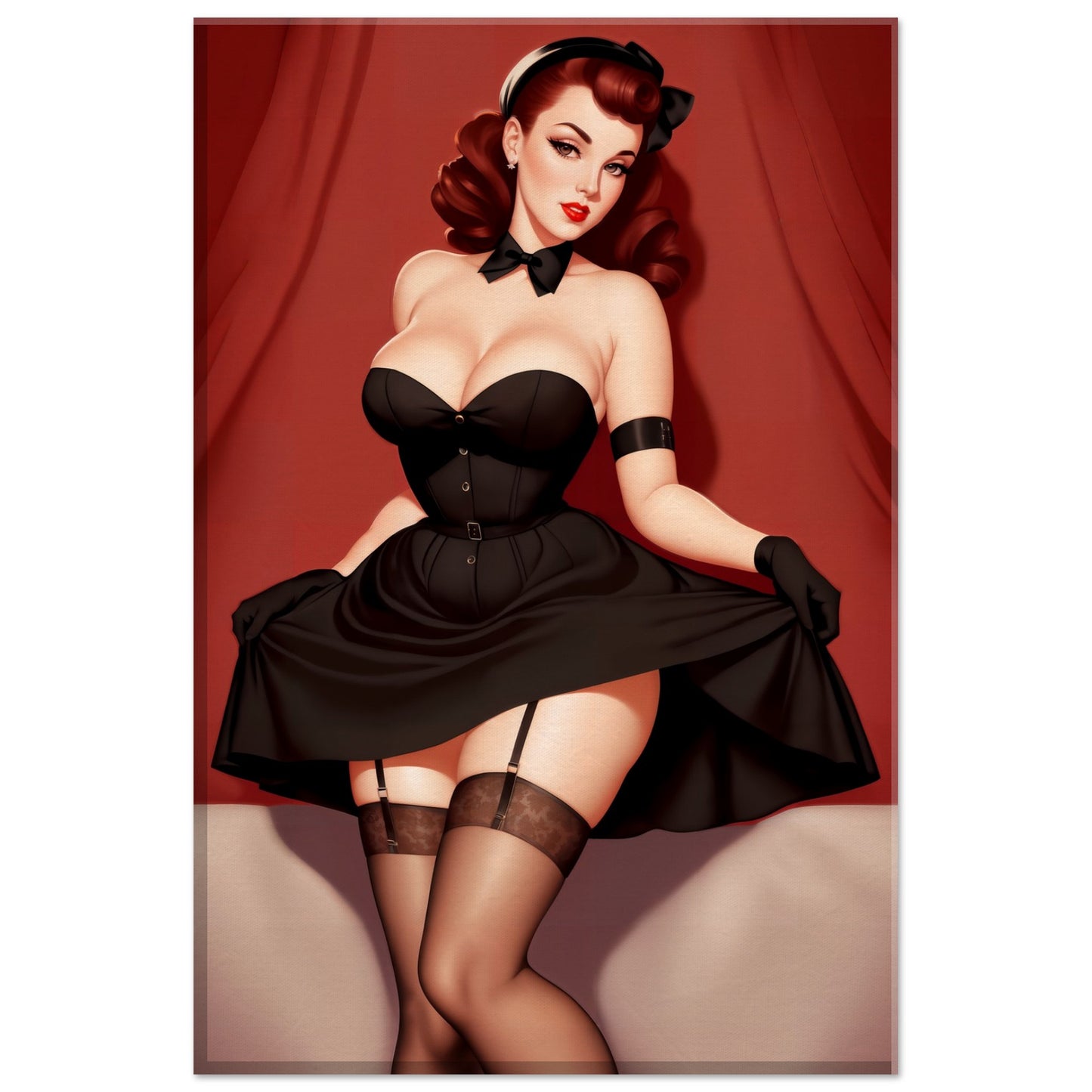 The Daily Pinup #101 - Pulp Beauty Wall Art