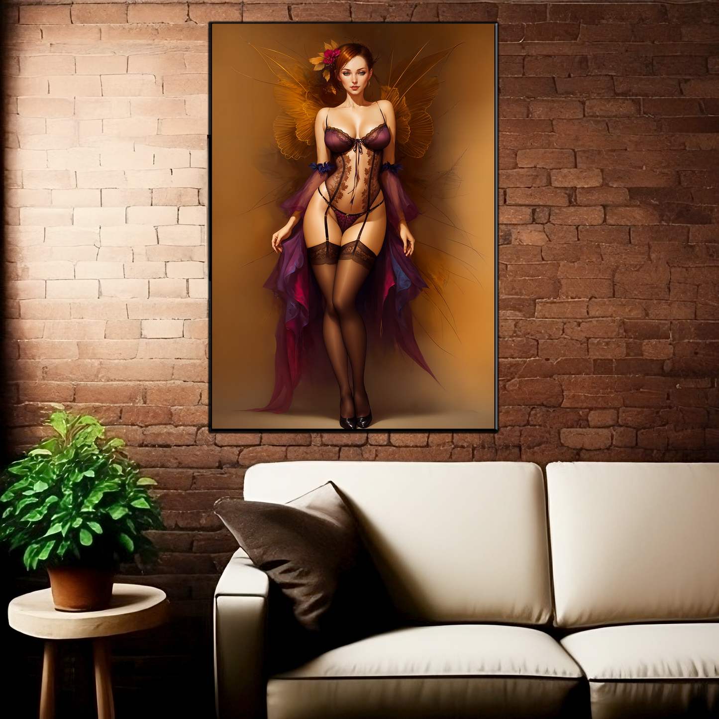 The Daily Pinup #91 - The Lingerie Fairy Wall Art