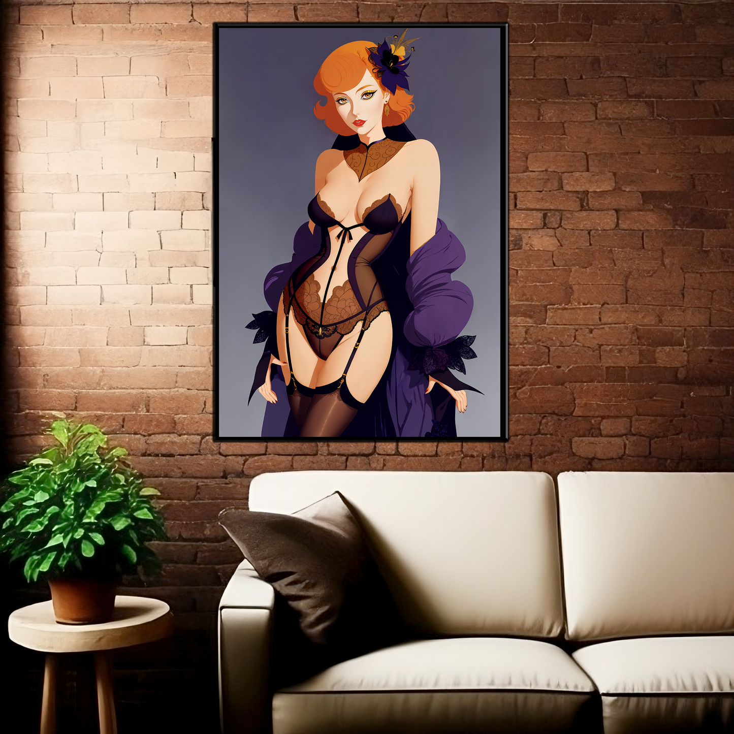 The Daily Pinup #99 - Daphne Wall Art