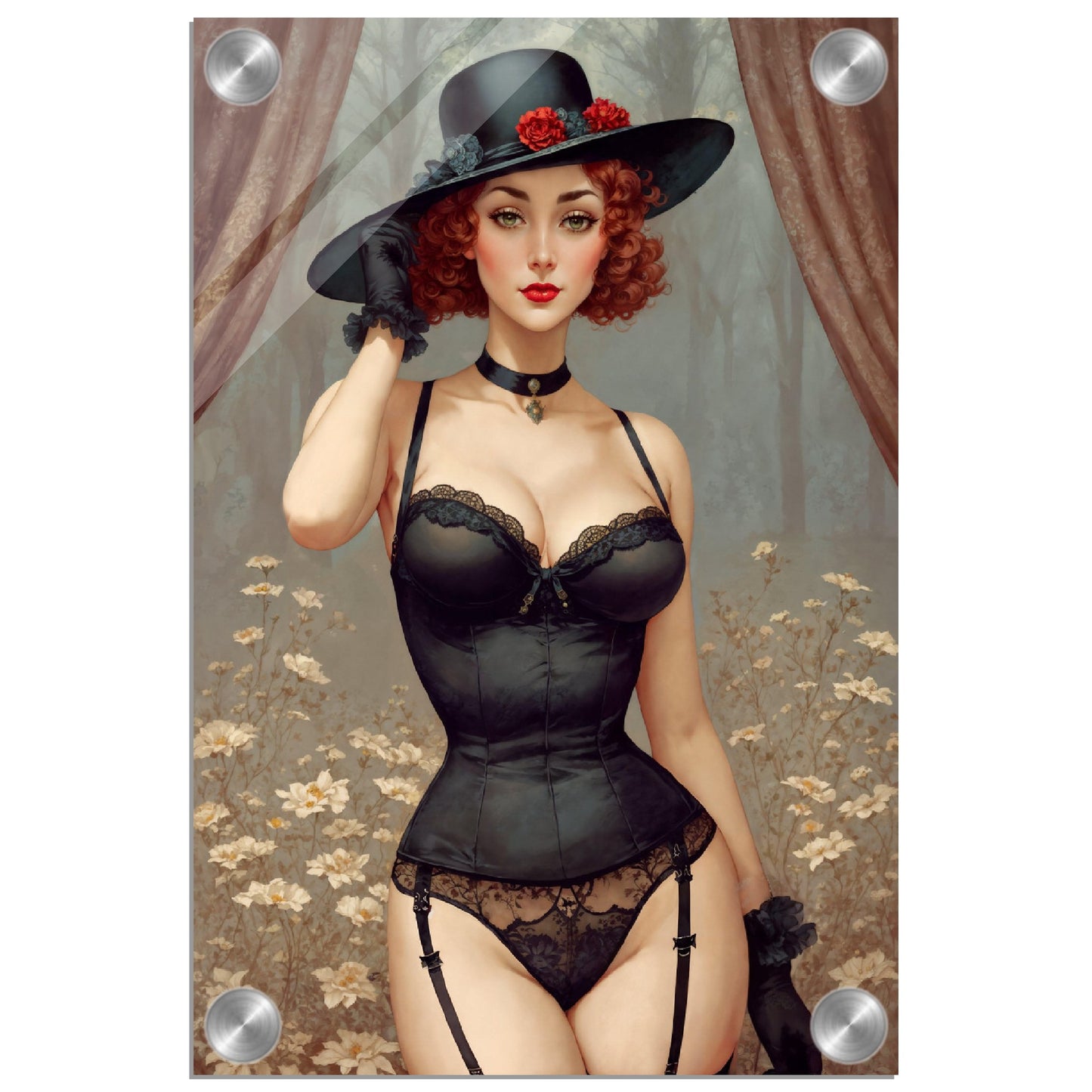 Daily Pinup #78 - The Hat Wall Art