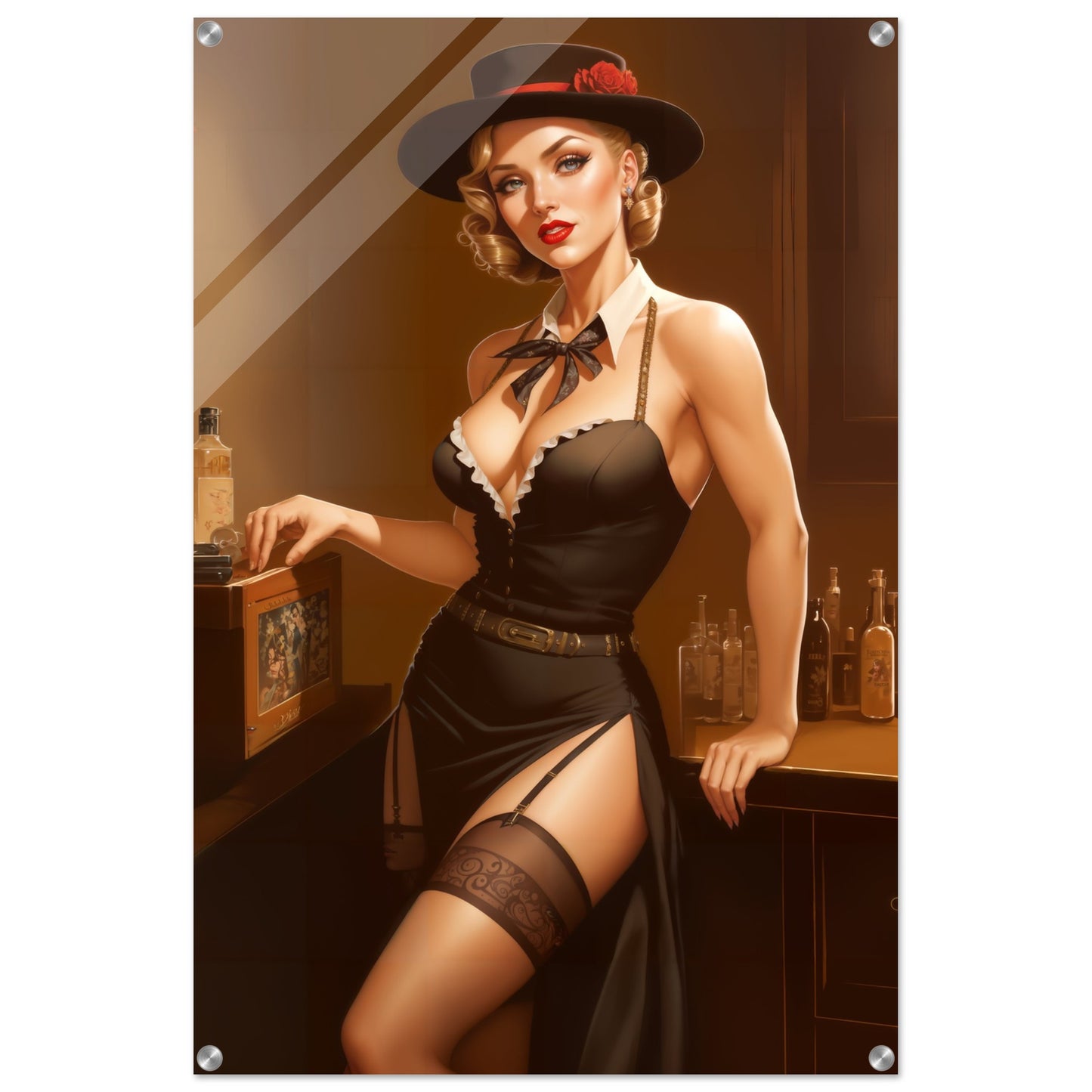 The Daily Pinup #97 - Gangster Gal Wall Art