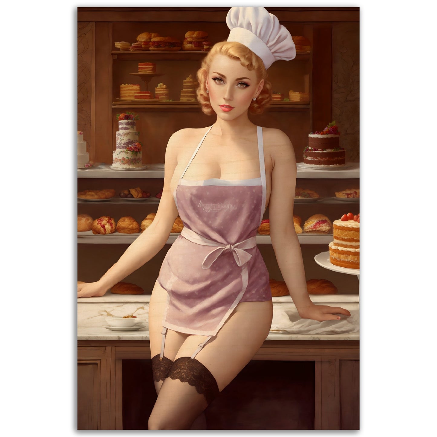 Daily Pinup #40 - Pastry Chef Wall Art