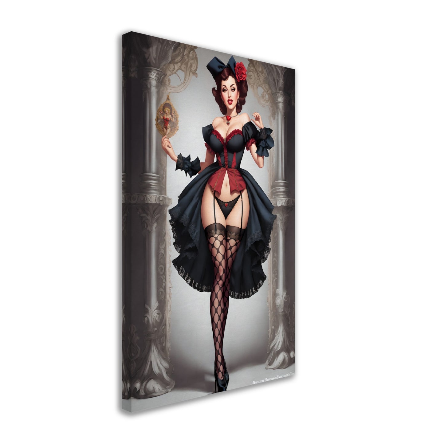 Daily Pinup #22 - Queen of Hearts Wall Art