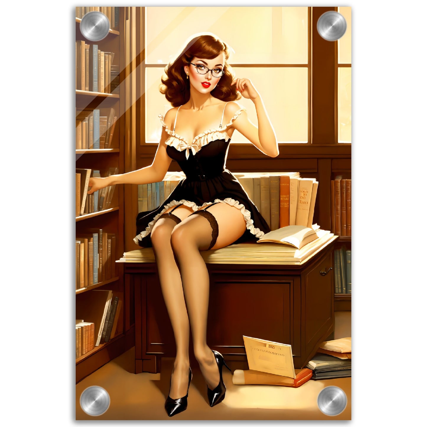 Daily Pinup #30 - The Library Wall Art