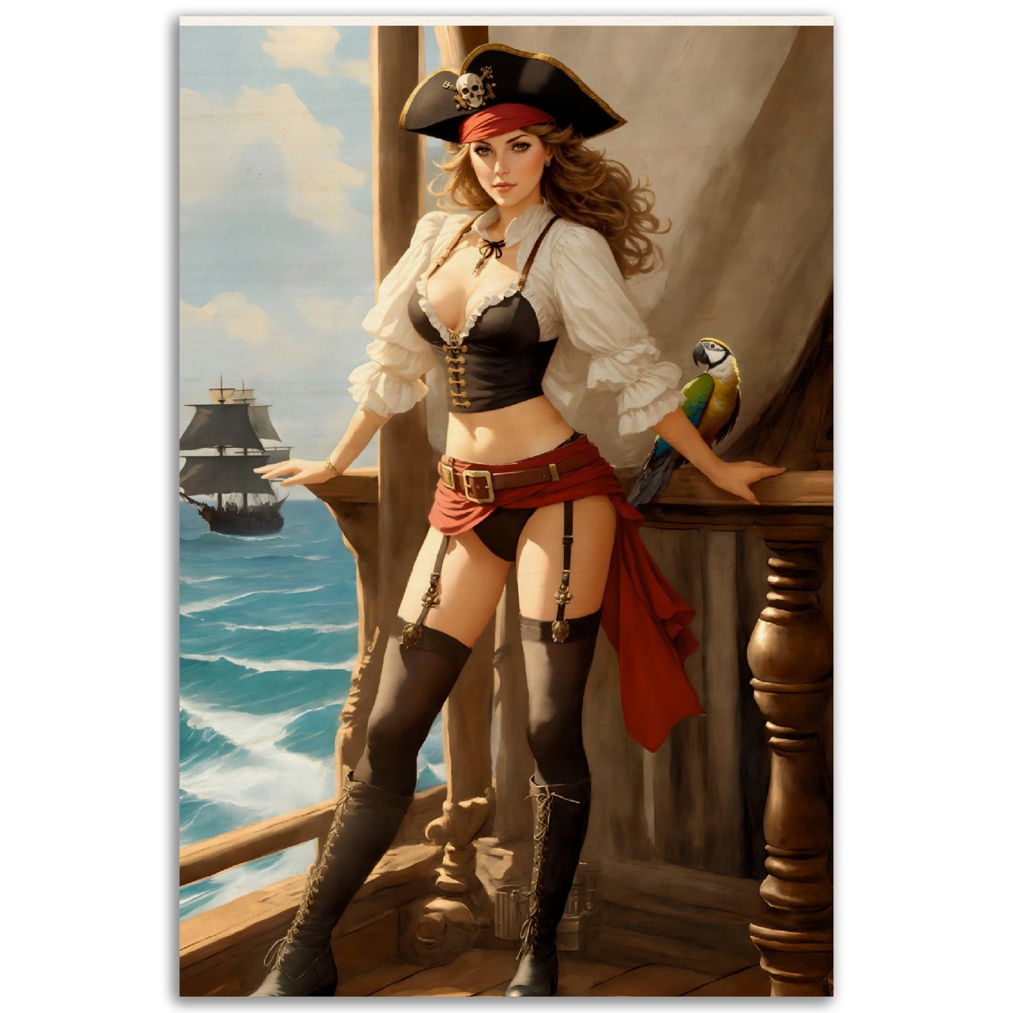 Daily Pinup #57 - The Captain Wall Art