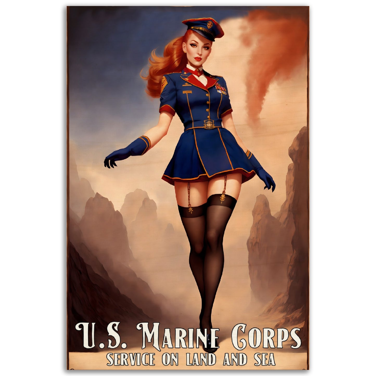 Daily Pinup #37 - Recruitment Poster Wall Art