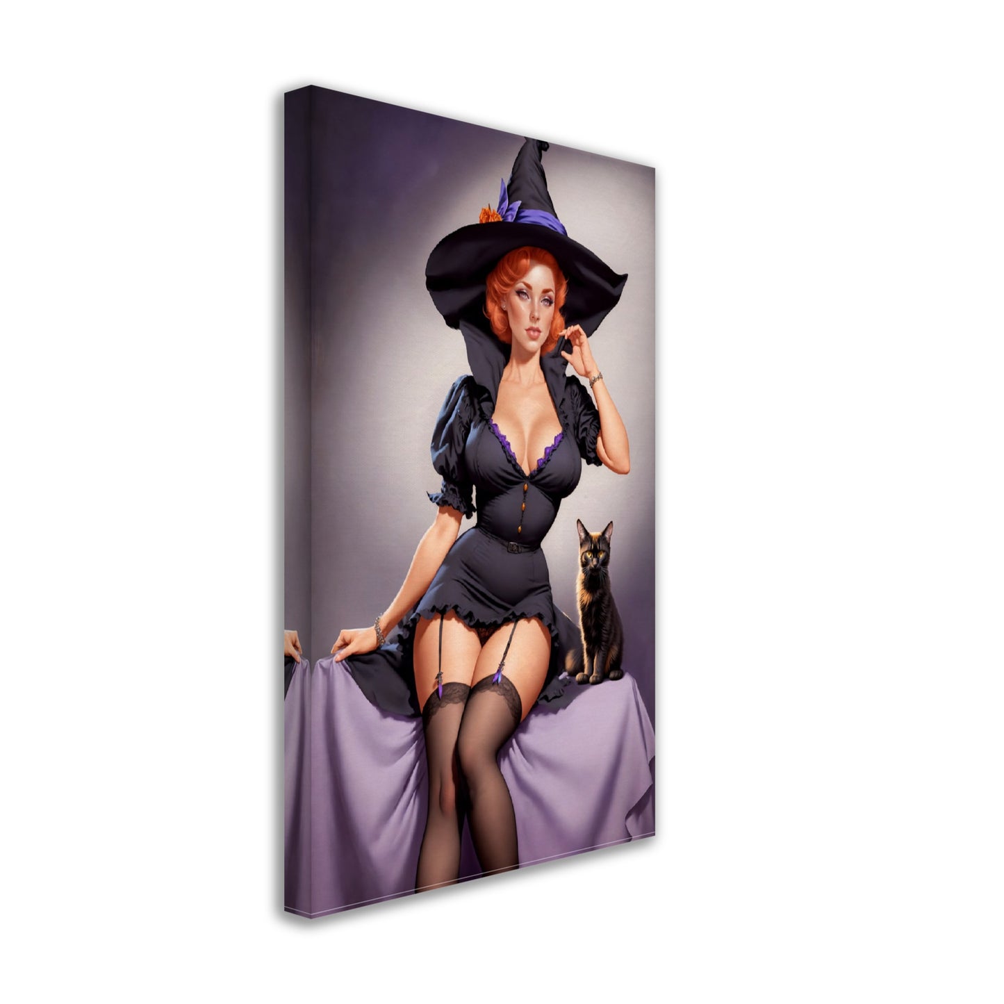Daily Pinup #25 - The Witch's Familiar Wall Art