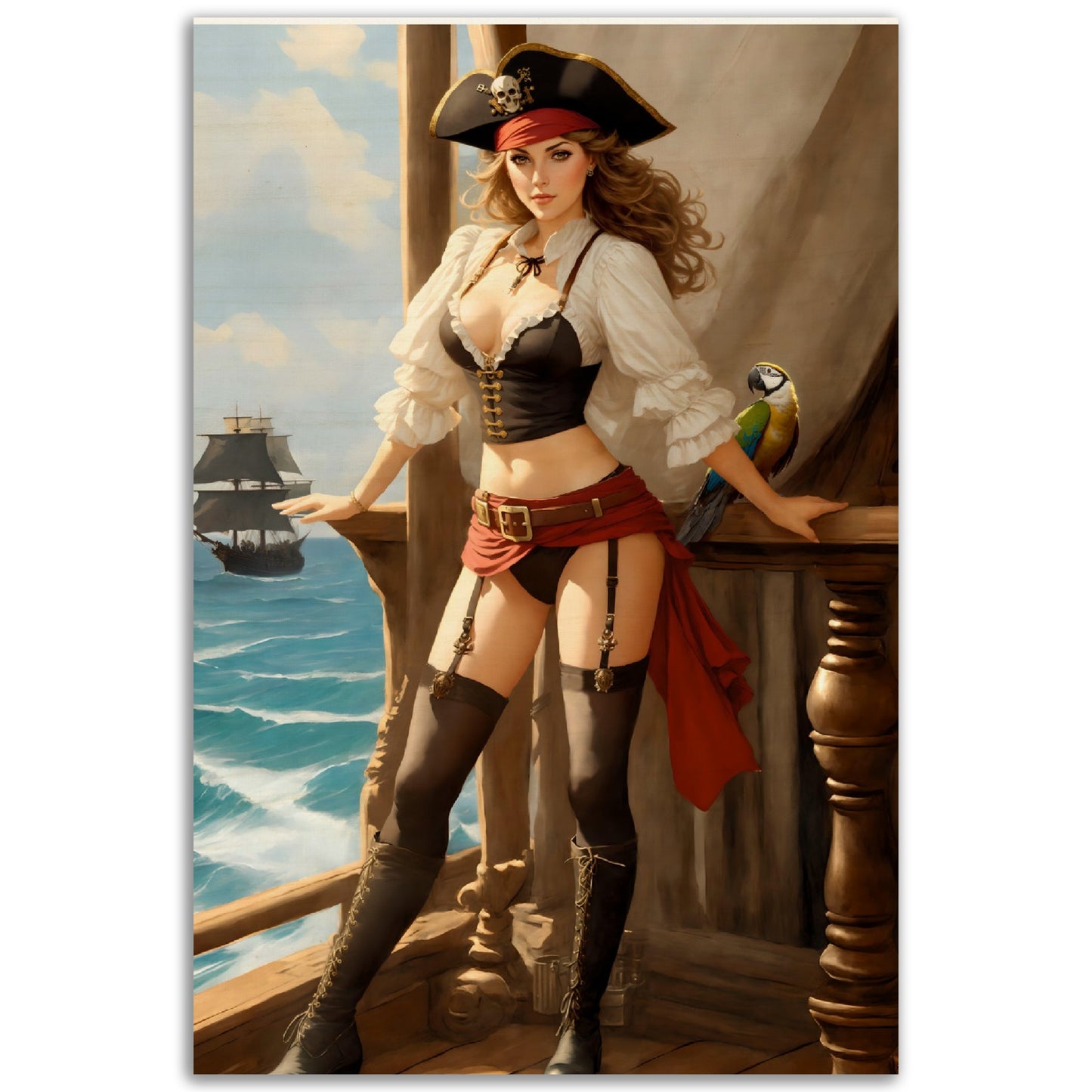 Daily Pinup #57 - The Captain Wall Art