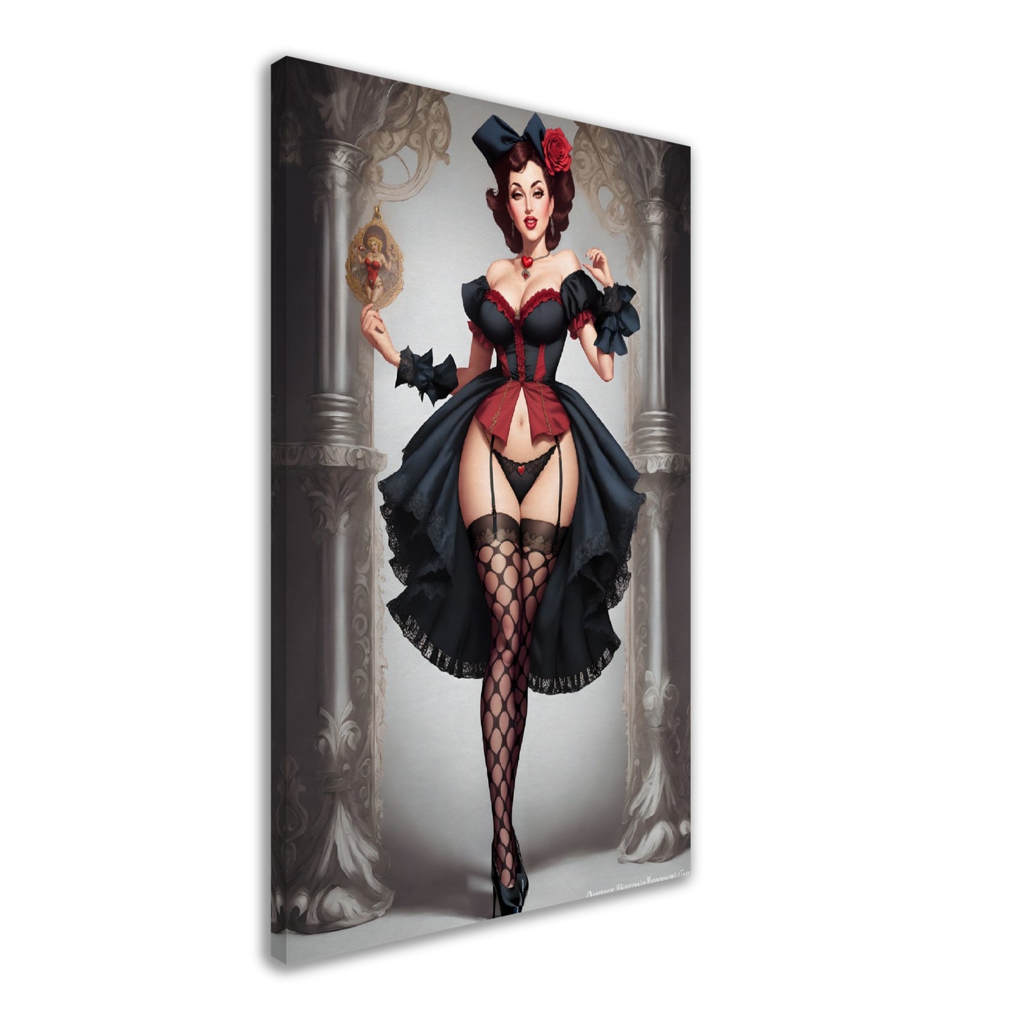 Daily Pinup #22 - Queen of Hearts Wall Art