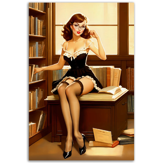 Daily Pinup #30 - The Library Wall Art