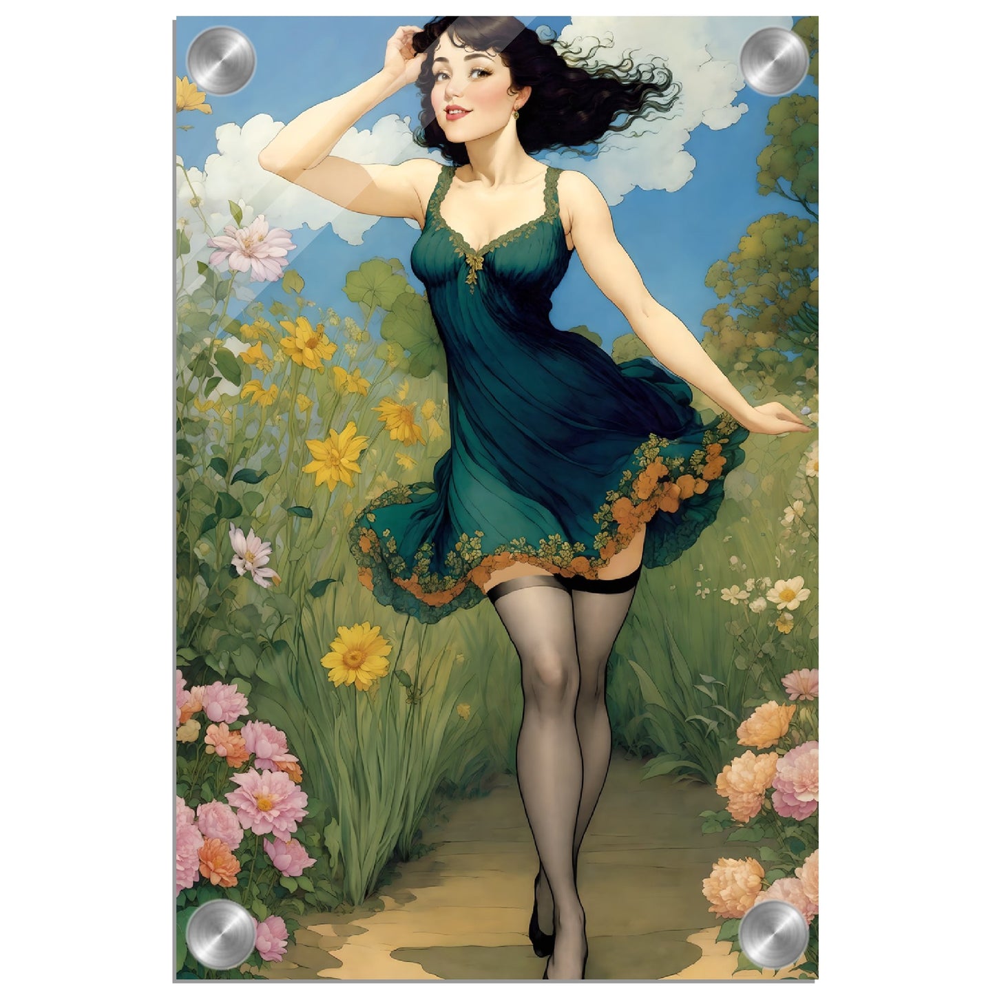 Daily Pinup #75 - Spring Breeze Wall Art