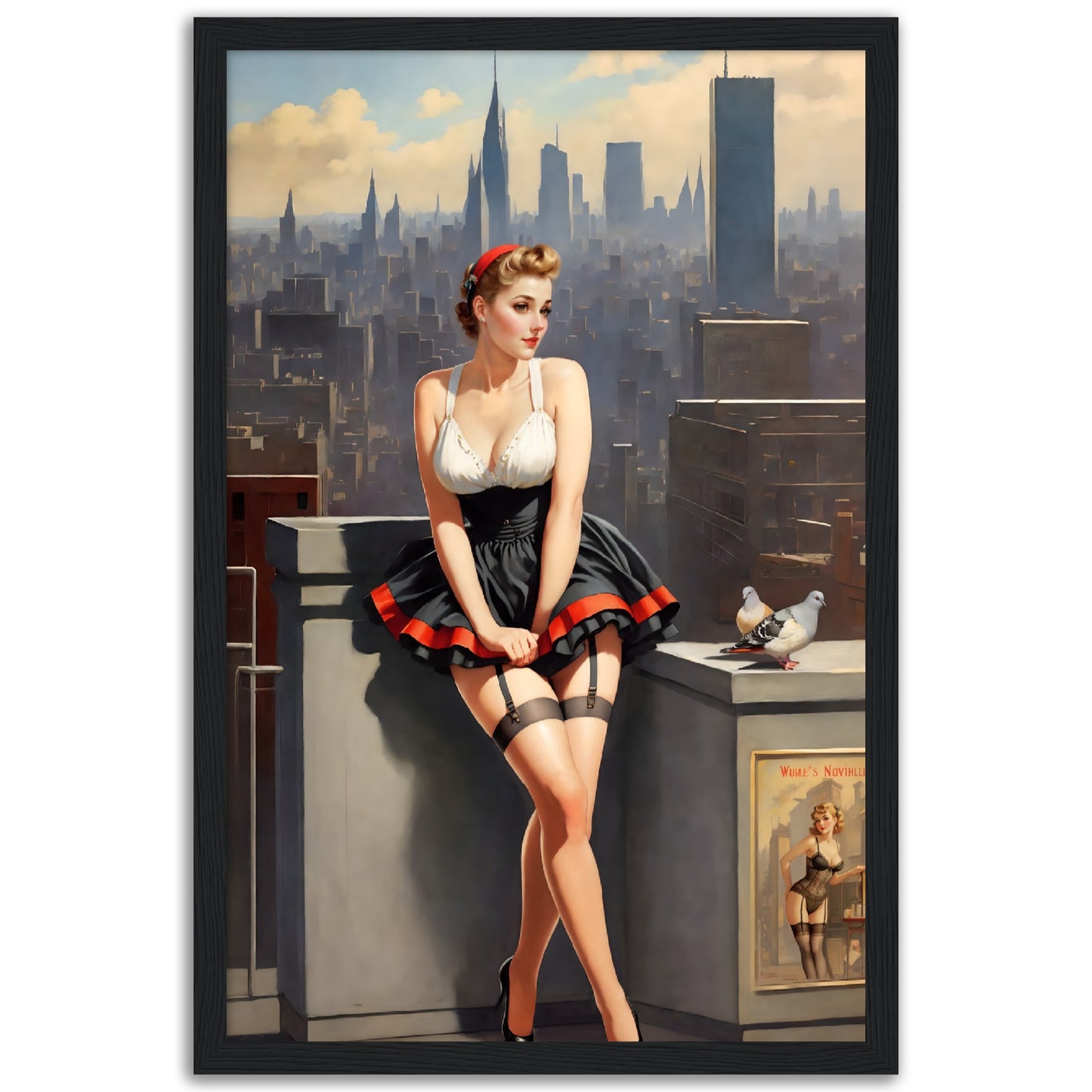 Daily Pinup #59 - Rooftop Wall Art