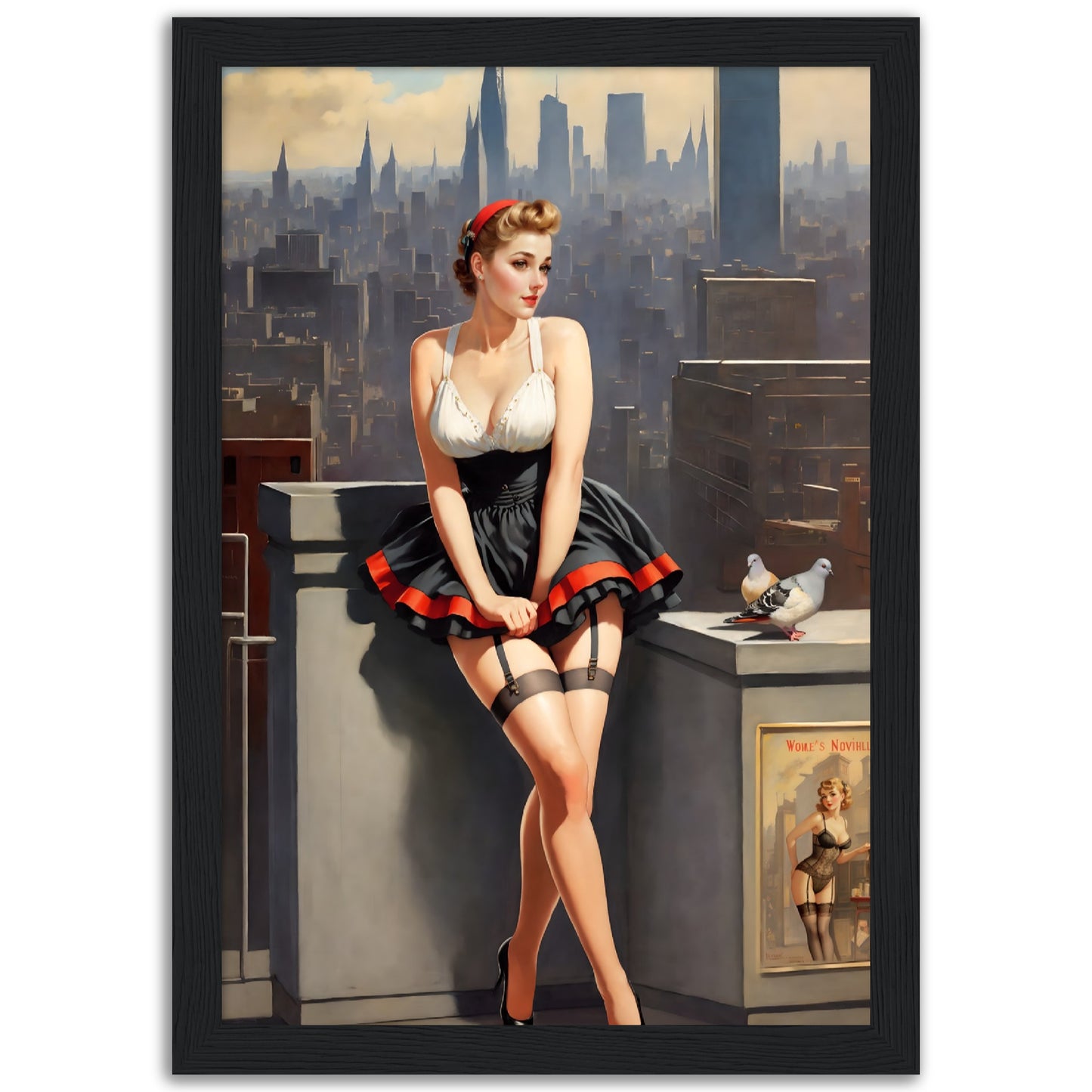 Daily Pinup #59 - Rooftop Wall Art